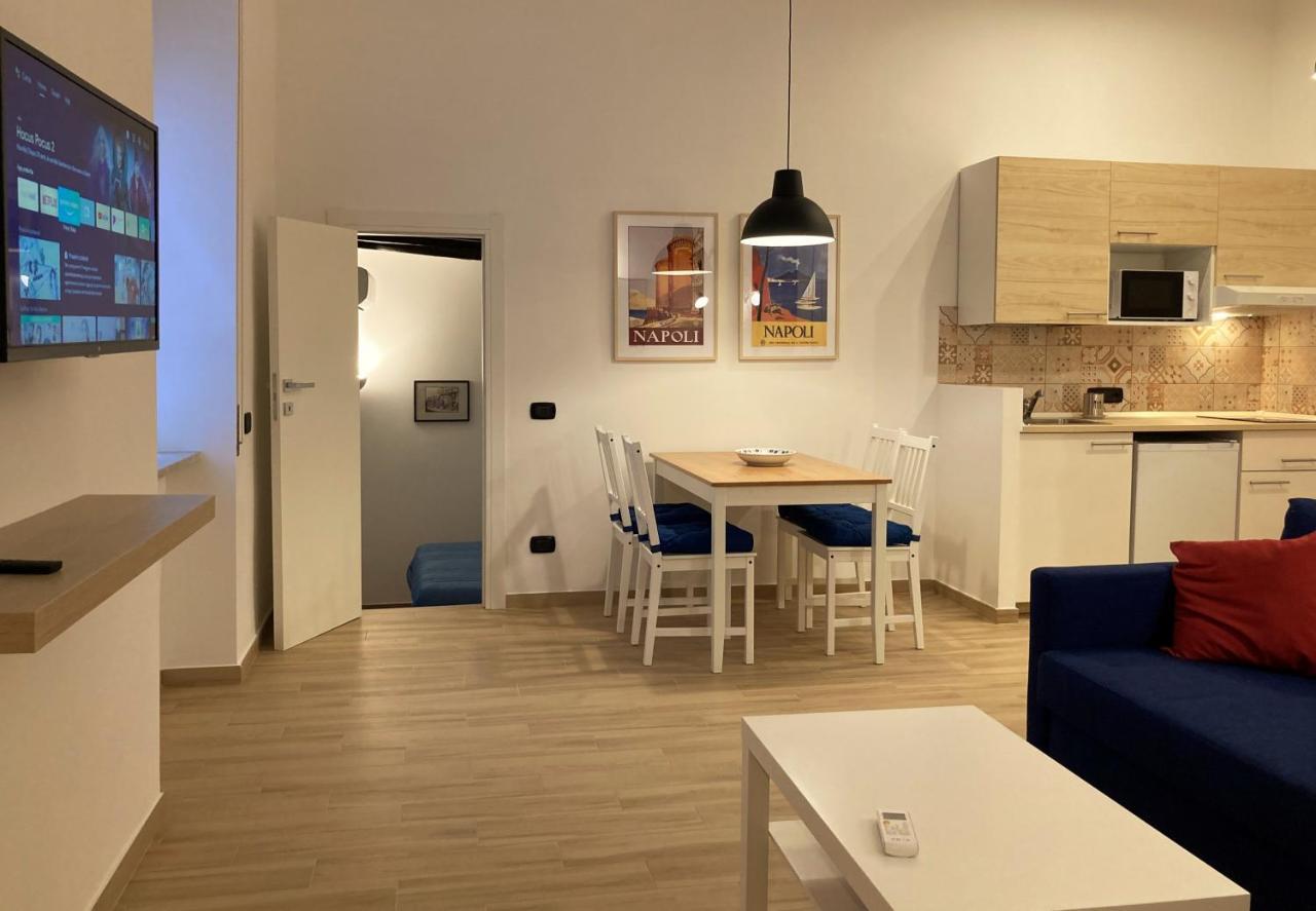 La Casa Blu Nel Cuore Storico Di Napoli Exteriér fotografie