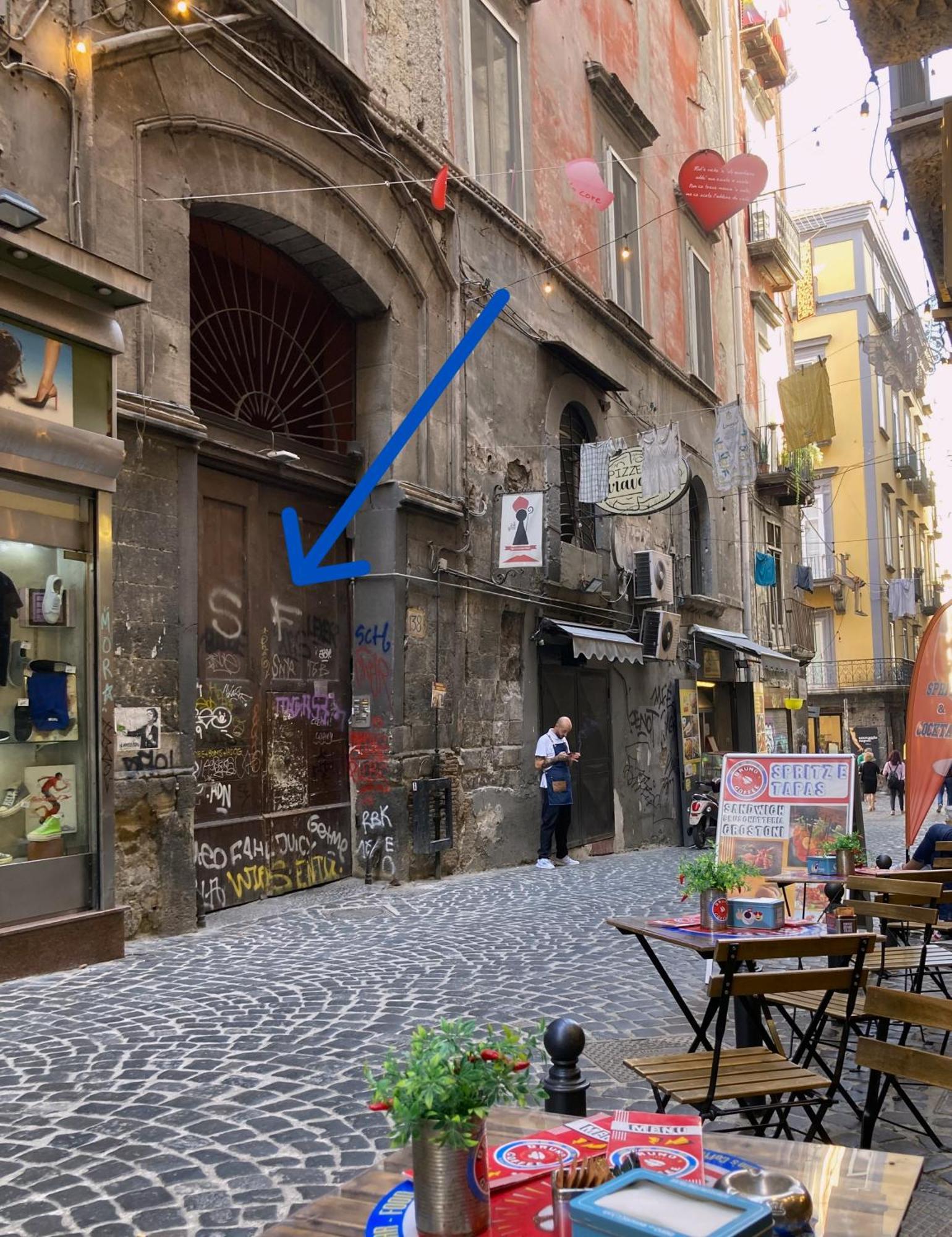 La Casa Blu Nel Cuore Storico Di Napoli Exteriér fotografie